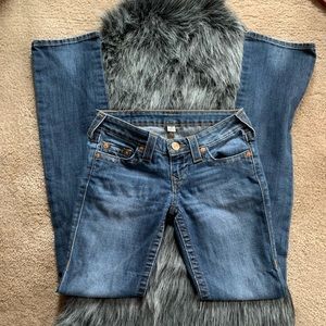 True religion straight leg jeans